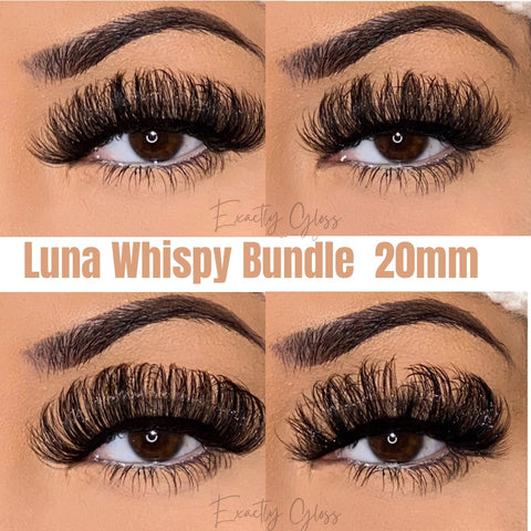 PRE-ORDER LUNA WHISPY BUNDLE 20mm WHOLESALE LASHES