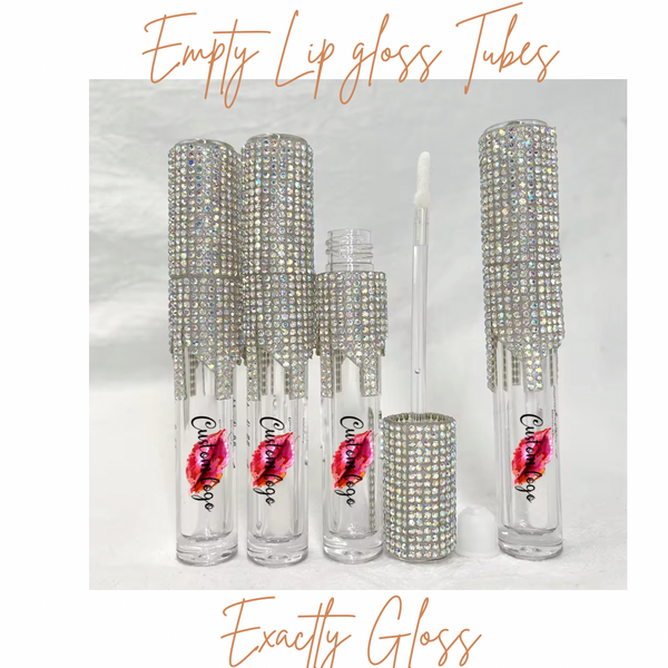 CUSTOM LOGO EMPTY LIP GLOSS TUBES