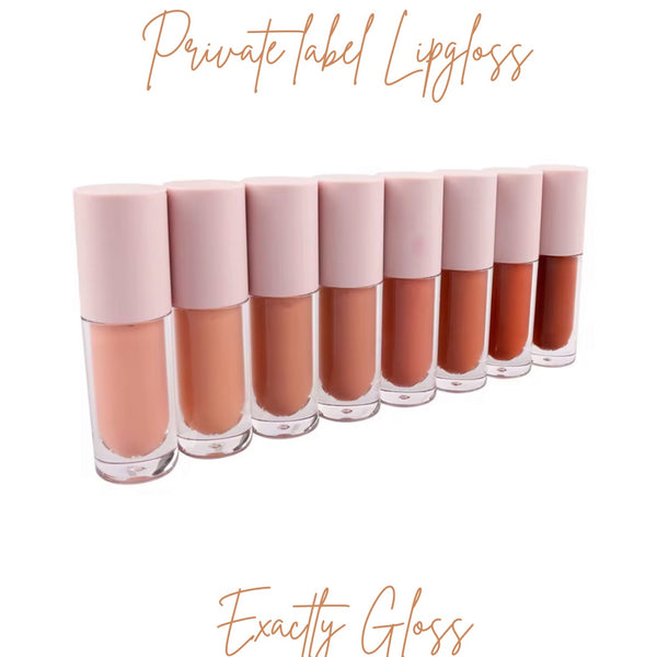 CUSTOM LIP GLOSS | PRIVATE LABEL FLOWER PACKAGING LIP GLOSS | PRIVATE LABEL COSMETIC