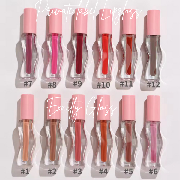 CUSTOM LIP GLOSS WITH LOGO PRIVATE LABEL WHOLESALE LIP GLOSS