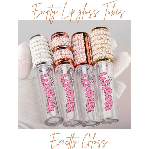 CUSTOM LOGO EMPTY LIP GLOSS TUBES VARIETY
