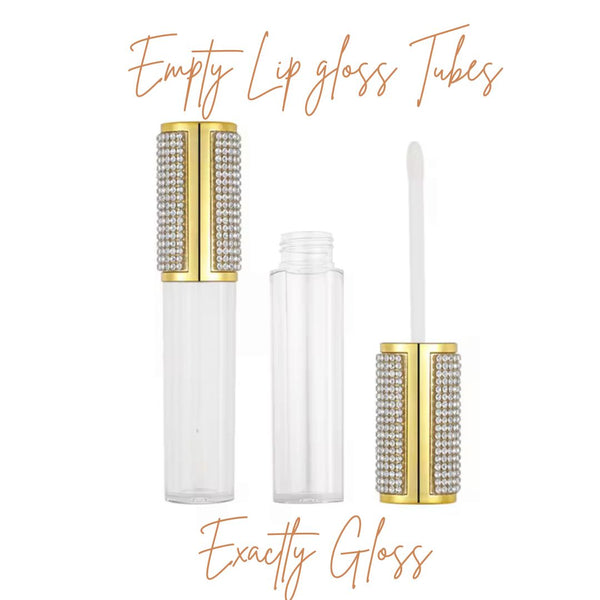 CUSTOM LOGO EMPTY LIP GLOSS TUBES VARIETY