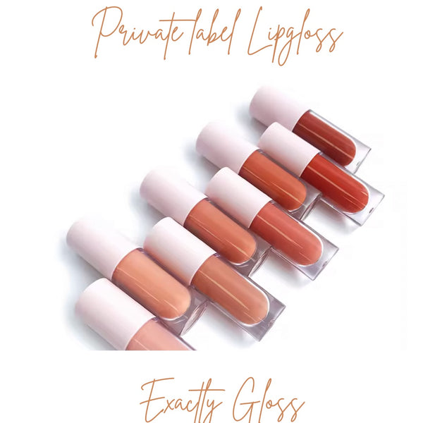 CUSTOM LIP GLOSS | PRIVATE LABEL FLOWER PACKAGING LIP GLOSS | PRIVATE LABEL COSMETIC