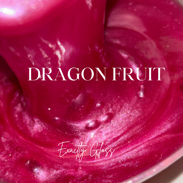 DRAGON FRUIT PINK GLITTER WHOLESALE LIP GLOSS BASE