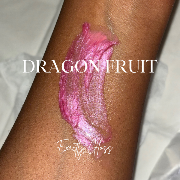 DRAGON FRUIT PINK GLITTER WHOLESALE LIP GLOSS BASE