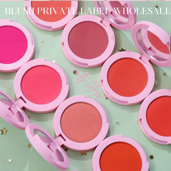 CUSTOM BLUSH SET, PRIVATE LABEL WHOLESALE WITH LOGO AND BOX