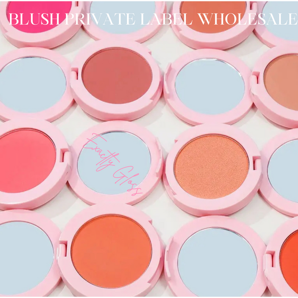 CUSTOM BLUSH SET, PRIVATE LABEL WHOLESALE WITH LOGO AND BOX