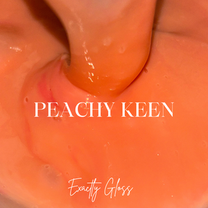 PEACHY KEEN - PEACH PIGMENTED WHOLESALE LIP GLOSS BASE