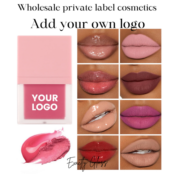 CUSTOM LIP GLOSS  | PRIVATE LABEL LIP GLOSS | PRIVATE LABEL COSMETICS