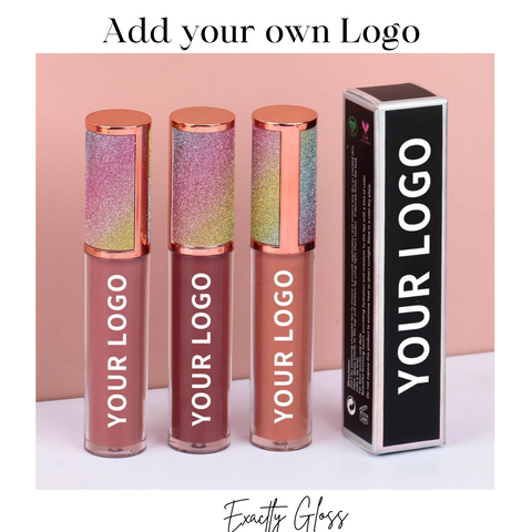 CUSTOM LABEL LIP GLOSS TUBES WITH BOX AND LOGO PRIVATE LABEL WHOLESALE