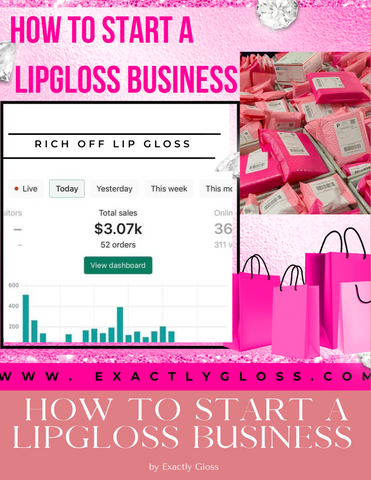 RICH OFF LIP GLOSS - HOW TO START A LIPGLOSS BUSINESS