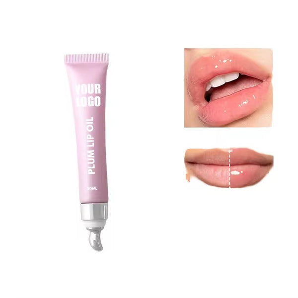 CUSTOM LIP PLUMPING LIP GLOSS WITH LOGO PRIVATE LABEL WHOLESALE LIP GLOSS