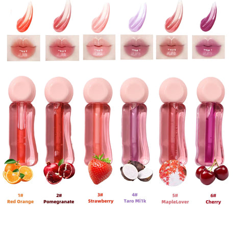 Custom Pink Lip Gloss | Private Label | Logo Included | Boxed | Scented