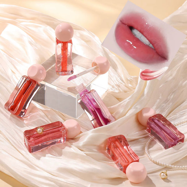 Custom Pink Lip Gloss | Private Label | Logo Included | Boxed | Scented