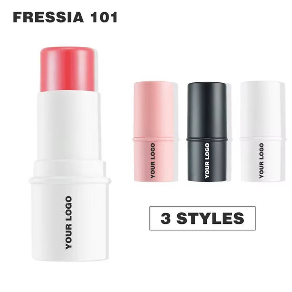 CUSTOM BLUSH IN BLACK, WHITE & PINK PACKAGING – PRIVATE LABEL WHOLESALE – 8 SHADES WITH MATCHING BOXES & YOUR LOGO