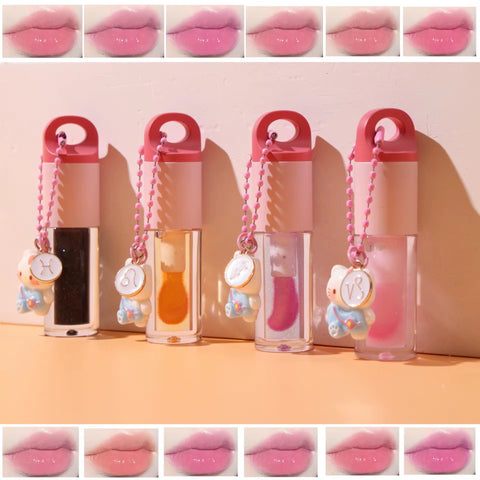 ZODIAC SIGN LIP GLOSS / LIP OIL WITH BOX – CUSTOM WITH YOUR LOGO – INCLUDES KITTEN TRINKET & ASTROLOGY SYMBOL