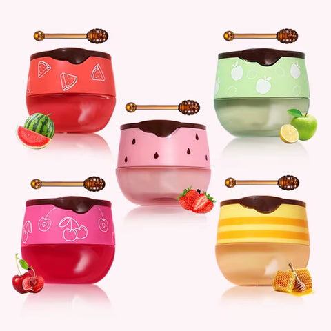 FRUIT SCENTED LIP BALM – CUSTOM WITH YOUR LOGO – COLOR MATCHED PACKAGING BY FLAVOUR – PRIVATE LABEL WHOLESALE