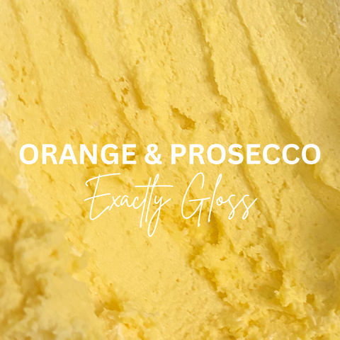 WHOLESALE BODY SCRUB BUCKET ORANGE AND PROSECCO