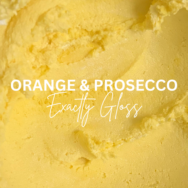 WHOLESALE BODY SCRUB BUCKET ORANGE AND PROSECCO