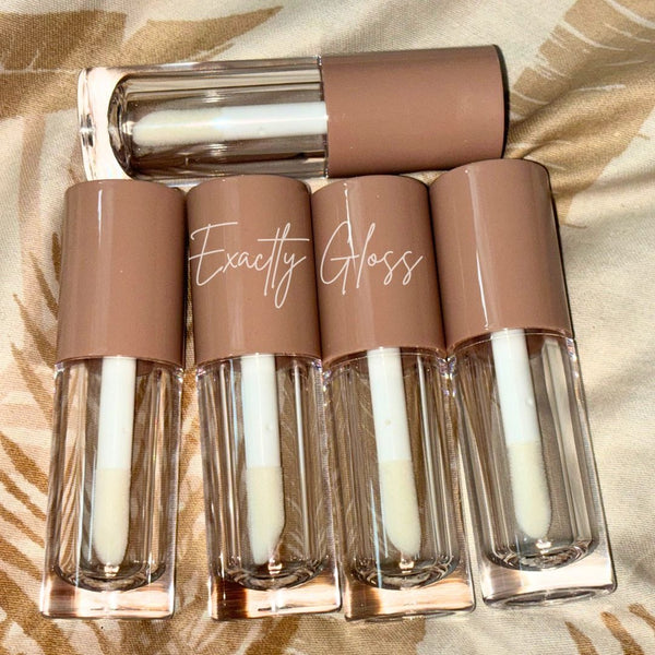 NUDE BROWN MULA TUBES WHOLESALE LIP GLOSS TUBES