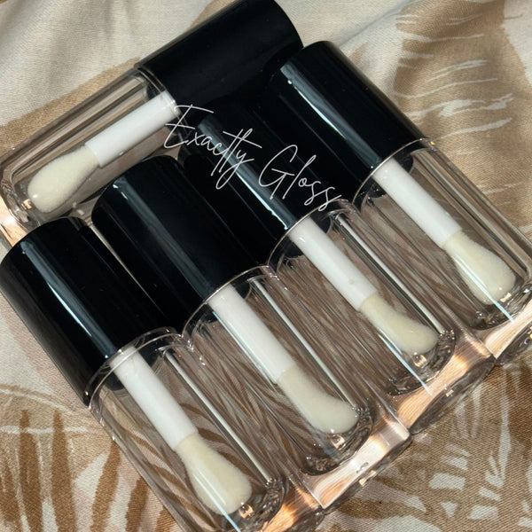 SLEEK BLACK MULA TUBES WHOLESALE LIP GLOSS TUBES