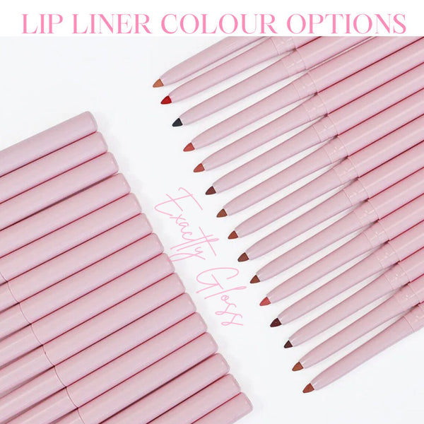 CUSTOM WHOLESALE LIP LINERS PRIVATE LABEL COMES WITH LOGO AND BOX