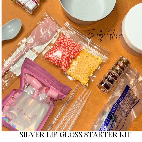 SILVER LIPGLOSS MAKING KIT