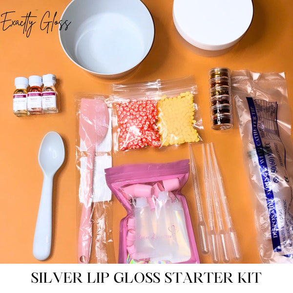 SILVER LIPGLOSS MAKING KIT