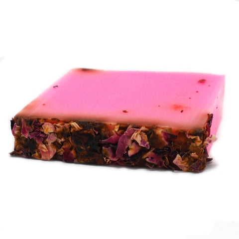 ROSE PETAL SOAP SLICES