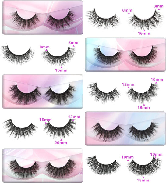 UNICORN EYELASH WHOLESALE BUNDLE PACK OF 10