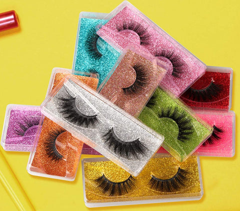 RAINBOW GLITTER COLLECTION WHOLESALE EYELASHES
