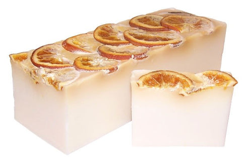 ORANGE SLICE OF SUNSHINE SOAP LOAF