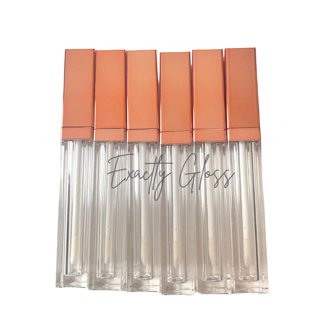 ROSE ME GOLD LIP GLOSS TUBES