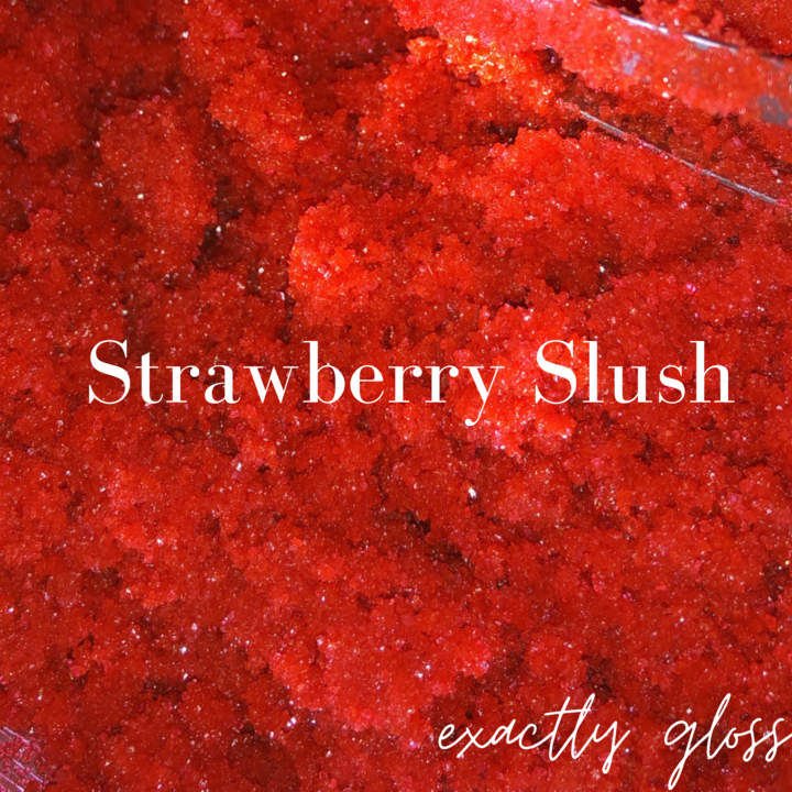 STRAWBERRY SLUSH LIP SCRUB JAR