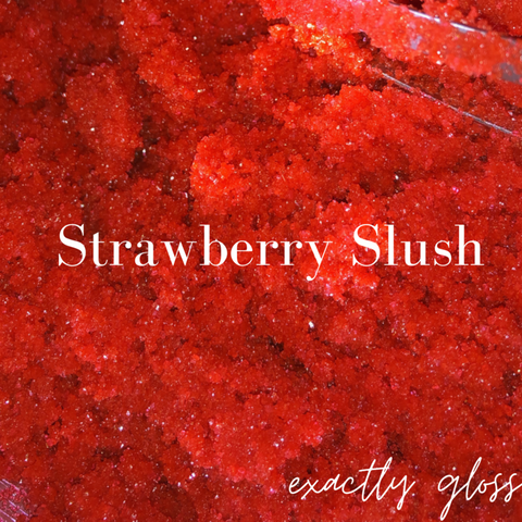 STRAWBERRY SLUSH LIP SCRUB JAR