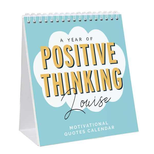 PERSONALISED MOTIVATIONAL QUOTES DESK CALENDER
