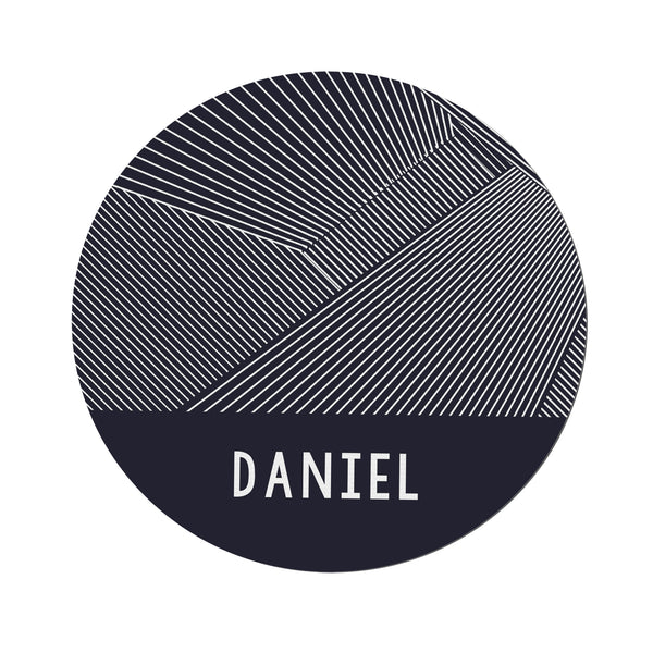 PERSONALISED GEOMETRIC MOUSE MAT