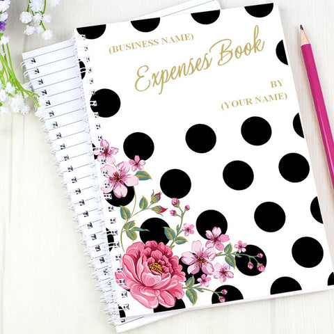 PERSONALISED BUSINESS EXPENSES BOOK